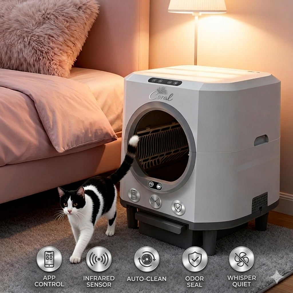 Coral® - Smart Cat Litter Box